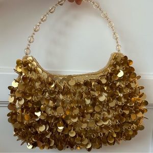 Vintage Gold Handbag